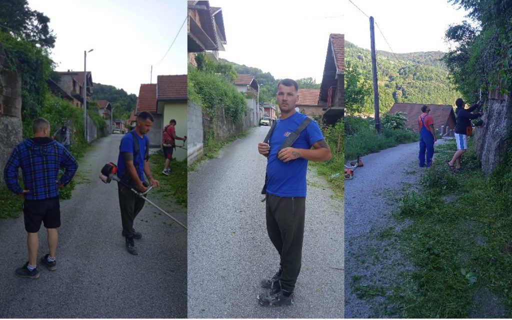 Zajedništvo na djelu: Stanovnici Bukovika očistili vratolomački put s kojeg se pruža najljepši pogled na Zvornik (FOTO)